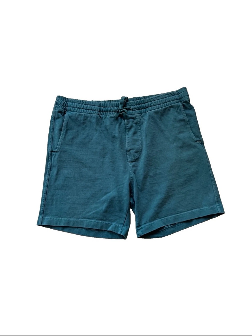 American Giant Men's Green 100% Cotton Sweat Shorts Size Large